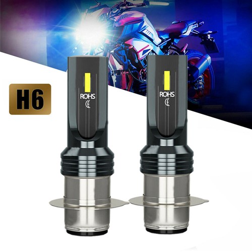 2pcs motorcycle lights 6000k - 2pcs,