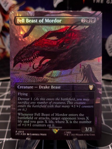Foil mtg fell beast mordor - foil,