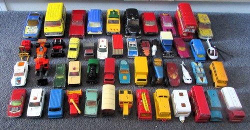 Job lot vintage diecast - lot,