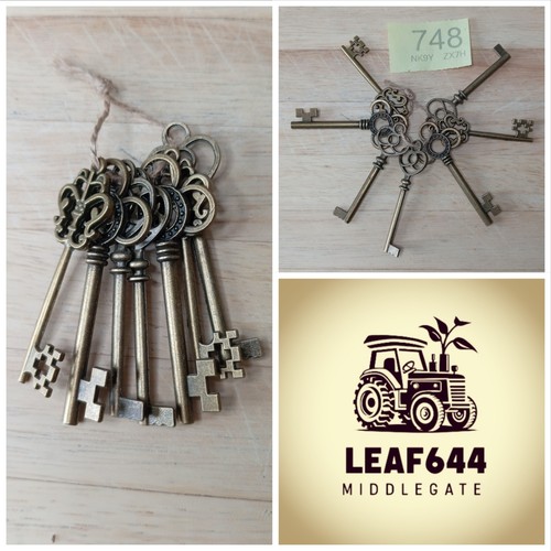 Bunch keys old vintage - of,