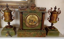Antique French Clock Garniture