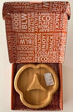 New bamboo bamboo kids / Baby Divider Suction Cup Bamboo Plate Free Delivery