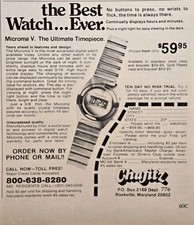 Microma V Ultimate Timepiece