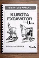 KUBOTA EXCAVATOR U27-4