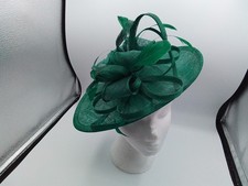 Emerald Green Fascinator/Hat