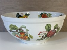 Portmeirion POMONA BRITANNICA Serving Pasta Bowl Mixed Fruit England
