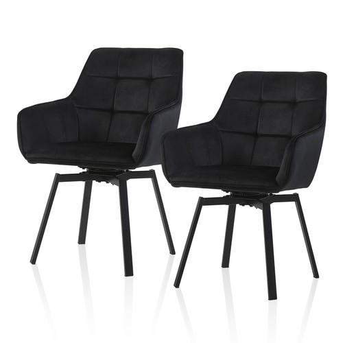 Pcs swivel velvet dining - pcs,