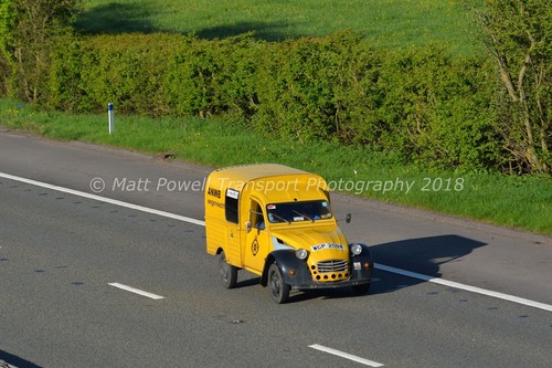 Van photo 12x8 citroen 2cv - -,