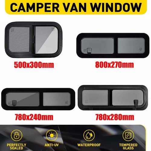 Camper window round corner - camper, for