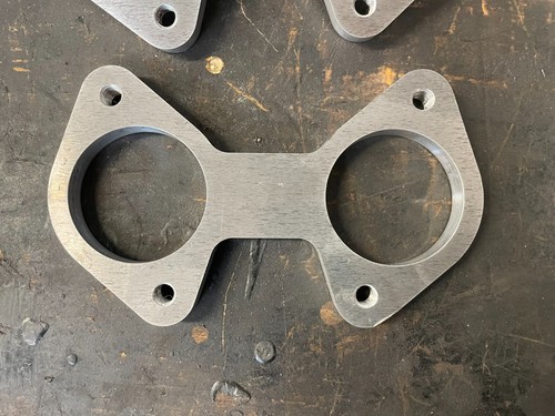 Inlet manifold flange plate - inlet,