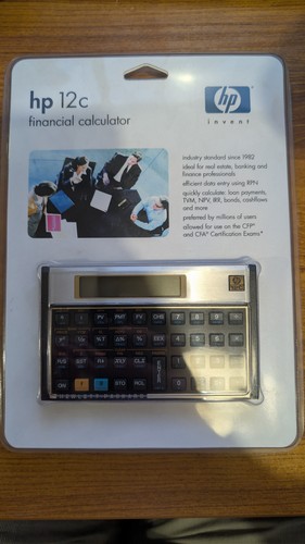 Vintage 12c financial - vintage, hp-12c