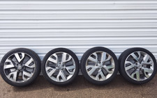 NISSAN JUKE F15 18" ALLOY WHEELS 1 GOOD TYRE 225/45R18 40300BX80A FAST P+P