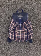 Jack Wills checkered backpack