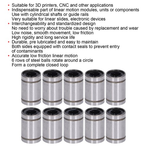 Cnc bearings cylinder linear - cnc,