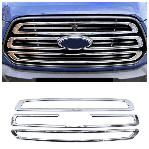 Chrome front grill - front, pcs