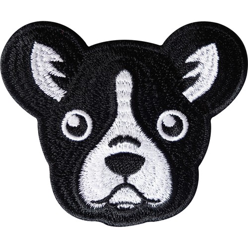 Boston terrier patch iron - patch,