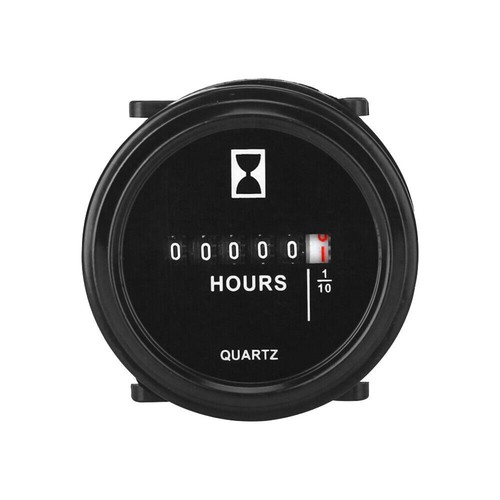 Quartz hour meter - quartz, gauge