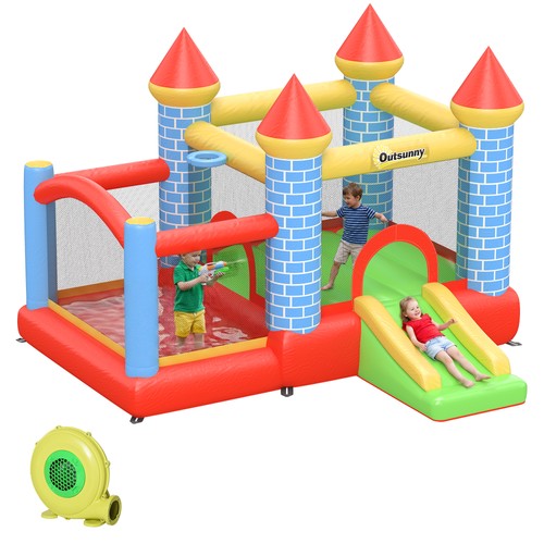 Outsunny bouncy castle - outsunny, w/