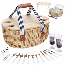 Picnic Basket for 4, Insulated
