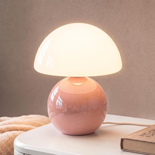 Dawnwake pink mushroom table - mushroom,