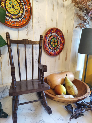 Miniature vintage wooden - miniature,
