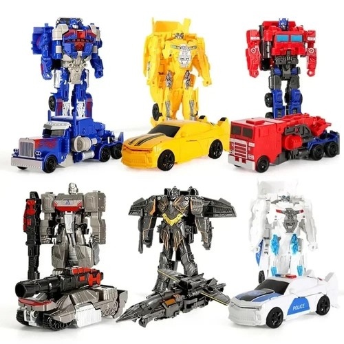 Transforming car robot toy one - car,