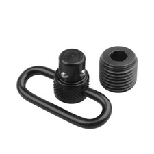 1 Piece Push Button QD Sling Swivel with thread bottom cover mount Loop Adapter