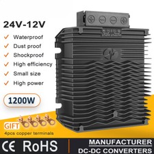 24V to 12V 13.8V 85A 100A DC