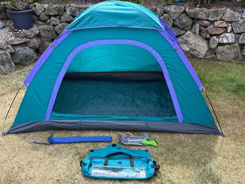 Beach camping tent - camping, tesco