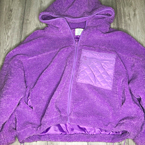 Primark purple fleece jacket - primark,