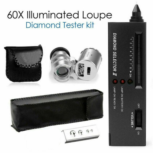 Gold silver diamond tester - diamond,