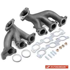 A-Premium 2x Front and Rear Exhaust Manifold for Toyota Land Cruiser Lexus LX450