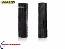 ACERBIS CARBON EFFECT RUBBER UPPER FORK PROTECTORS YAMAHA WR250F WR450F