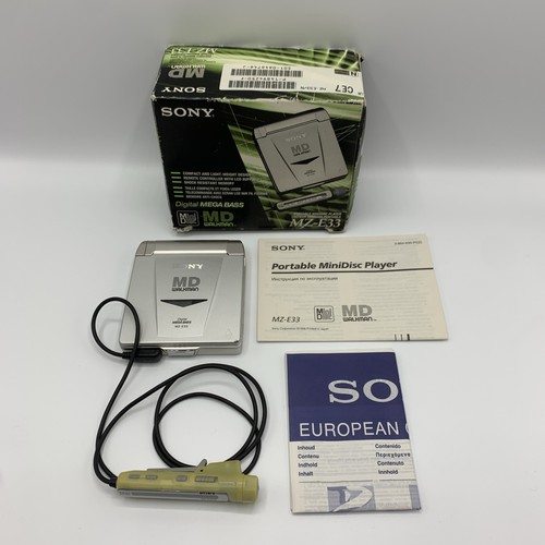 Sony e33 walkman - sony, mz-e33