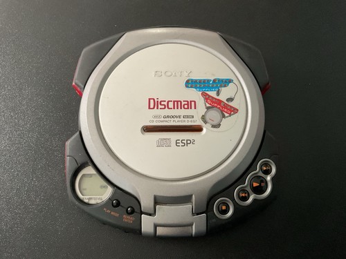 Retro sony discman compact - retro, cd