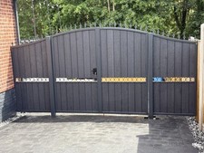 Composite Driveway Gates | Composite Gates | Driveway Gates ( Made To Measure)