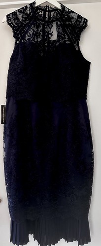 Lipsy vip navy lace occasion - lipsy,