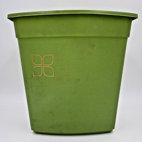 Waste basket avocado - basket, green