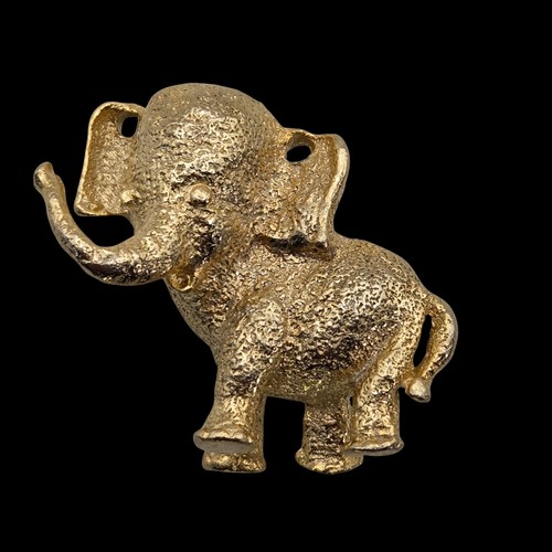 Vintage elephant raised trunk - elephant,