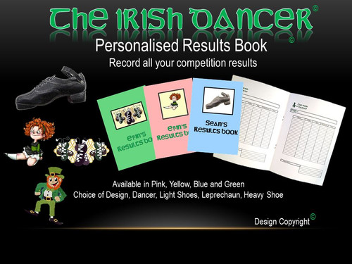 Feis results book - results, irish