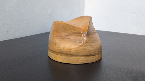 Trilby wooden hat block - trilby,