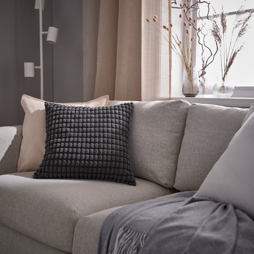 Ikea svartpoppel cushion cover - cushion,