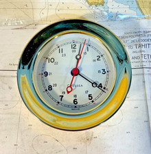 Chelsea Ships Clock Brass