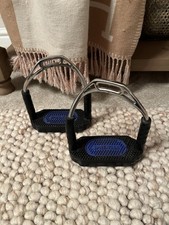 Sprenger Stainless Steel Bow Balance adults Safety Stirrups 122  great cond