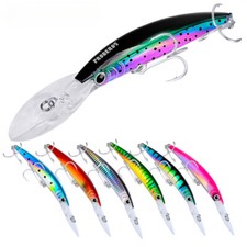 17cm 27g Sea Fishing Trolling/Casting Fishing Lures Minnow Crankbait Tuna Wahoo