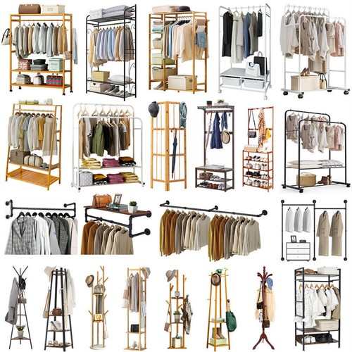 Premium large clothes rail - large,
