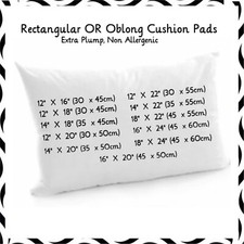 Oblong Cushion Pads
