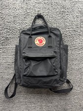 Fjallraven Kanken Vinylon Lightweight Everyday Outdoor Backpack Black Unisex