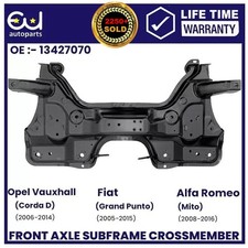 FRONT AXLE SUBFRAME CROSSMEMBER ENGINE CARRIER FOR OPEL VAUXHALL CORSA D 2006-14