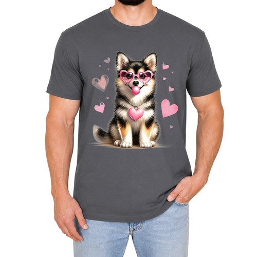 Cute pomeranian mens shirt - cute,